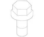 Genuine Nissan A/c Compressor Bolt 11916-3z010. Fixed Price $3.12.