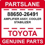 88650-26491 Toyota Oem Genuine Amplifier Assy, Cooler Stabilizer. Fixed Price $180.08.