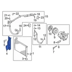 For Kia Optima 2016-2020 29136d5000 Left A/c Condenser Duct. Fixed Price $44.93.