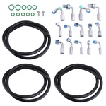 A/c Air Conditioning Refrigerant Ac Hose 3 Sizes Kit Fittings O-rings Universal. Fixed Price $133.88.