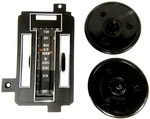 1972 - 1975 Corvette Heater Reface Faceplate Kit With Air Conditioning C3. Fixed Price $74.99.