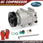 Ac Compressor W/ 6seu16 For Kia Sportage 2017 2.0l 2.4l To 01-03-2017. Fixed Price $184.99.