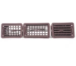 1987 - 1989 Cadillac Allante Left Right Center Dash Vents Set Of 3 Brown. Fixed Price $64.99.