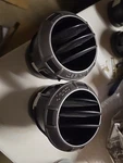 Jeep Jk Wrangler Oem Dark Gray Pair (2) Of Heater Dash Ac Vents 2011-2017. Fixed Price $55.00.