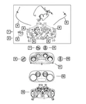 Genuine Mopar Bezel Clip 68096463aa. Fixed Price $18.69.