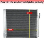 Ac Condenser With Receiver Drier For Land Rover Range 4.2l 4.4l 2006-2012. Fixed Price $89.00.