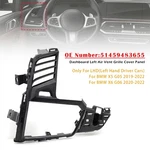 Dashboard Left Air Vent Grille Cover Panel 51459483655 For Bmw X5 X6 2019-2022. Fixed Price $120.68.