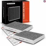A-premium 2-pc Cabin Air Filter With Activated Carbon Compatible Bmw 530i,. Fixed Price $38.28.