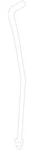 Genuine Nissan A/c Evaporator Drain 92590-6lb0a. Fixed Price $14.60.