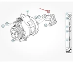 Bmw X5 E70 A/c Compressor Bracket 64557799863 7799863 Original. Fixed Price $23.16.