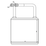 For Mercedes-benz Cls63 Amg 2007-2011 Nissens 72029 Hvac Heater Core. Fixed Price $100.32.