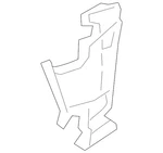 Genuine Audi Outer Duct 4ke-121-763-b-9b9. Fixed Price $84.61.