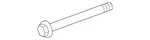 Genuine Mitsubishi Compressor Assembly Mount Bolt Mf911396. Fixed Price $4.84.