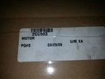 Motor 2cc503 Bergstorm B275254 2819-550-039n 24v. Fixed Price $49.99.