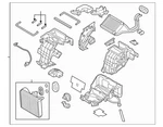 97205k2020 Oem Heater & Evaporator Assy For Hyundai Venue 20-23. Fixed Price $485.50.