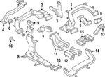 Genuine Bmw Defroster Duct Adapter 64-22-5-a1a-425. Fixed Price $123.33.