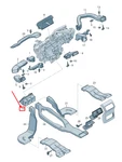New Audi Q5 Fy Hvac Duct 80a819513a Genuine. Fixed Price $31.56.