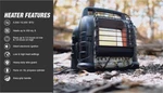 Mr. Heater Hunting Buddy Portable 12,000 Btu. Fixed Price $90.00.