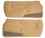 Fiat 124 Spider (1979-1982) - Door Panel W. Carpet, Beige, Pair, New. Fixed Price $175.00.