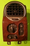 02-06 Gmc Envoy Left Driver Dash Headlight Switch A/c Heater Air Vent Bezel. Fixed Price $43.99.
