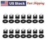 For Ford Explorer 11-19 Pillar Trim Clips Kit Exterior Front Windshield 14pcs Us. Fixed Price $11.58.