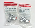 2pk Sharkbite 1/2" Compression X Angle Stop Valve Quarter Turn. Fixed Price $23.98.