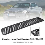 For Hood Grille Center Vent Air Inlet Bmw E46 M3 01-06 Genuine 51132694723. Fixed Price $40.82.
