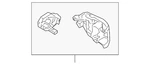 Genuine Bmw Mount Kit 64-11-6-927-611. Fixed Price $44.89.