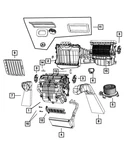 Genuine Mopar A/c And Heater Housing 68232367aa. Fixed Price $656.65.