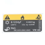 New Oem Volkswagen 2018-2024 Arteon Gti Jetta Tiguan A/c Label 5qf-010-008-a. Fixed Price $11.61.