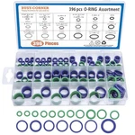Busy-corner O Rings Kit 396 Pieces 18 396pc Oring Kit, Green & Purple. Fixed Price $17.34.
