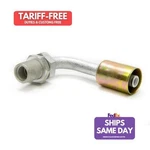 Vintage Air 35882-vug, One Natural Aluminum Steel #8 90 Degree Bulkhead Beadlo. Fixed Price $42.51.