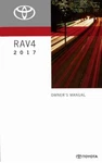 2017 Toyota Rav4 Owner's Manual. Fixed Price $58.00.