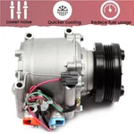 New Ac A/c Compressor Fits Honda Civic L4 1.6l 1996 1997 1998 1999 2000. Fixed Price $89.94.