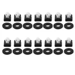 14pcs Exterior Front Windscreen Pillar Trim Clips For Ford Explorer 2011-2019. Fixed Price $11.58.