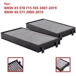 Cabin Ac Fresh Air Filter For Bmw X5 E70 F15 F85 2007-2019 X6 E71 08 09-2019. Fixed Price $18.59.