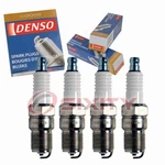 4 Pc Denso Standard U-groove Spark Plugs For 1984-1994 Ford Tempo 2.3l L4 Va. Fixed Price $18.32.