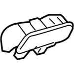 New Genuine Mercedes-benz Air Duct 2118300044 / 211-830-00-44 Oem. Fixed Price $53.91.