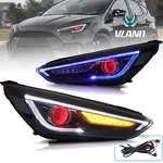 Vland Led Demon Headlights W/ Blue Drl Sequential For Ford Focus 2015-2019 Mk3.5. Fixed Price $319.99.