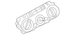Genuine Volkswagen Dash Control Unit 3c8-907-336-aj-zju. Fixed Price $602.18.