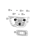 Genuine Mopar Vehicle Feature Controls Center Stack 56054991ae. Fixed Price $524.75.