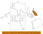 Gm Oem 09-13 Corvette Condenser, Compressor Lines-mount Bracket 12602288. Fixed Price $114.42.