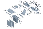 Genuine Mercedes-benz Air Duct 297-830-27-00. Fixed Price $37.10.