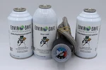 Enviro-safe Auto Ac 134 Replacement Refrigerant W/dye Stop Leak & Brass Gauge. Fixed Price $49.99.