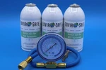 Envirosafe 3 Cans Of Arctic Air For R22 And Brass Gauge. Fixed Price $81.99.