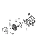Genuine Mopar A/c Compressor Pulley Hub Kit 5135993aa. Fixed Price $161.07.
