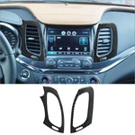 Car Interior Center Air Vent Cover Trim For Chevrolet Impala Vinyl Carbon Fiber. Fixed Price $36.54.