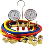 Mountain #mtn8205 Brass Manifold Gauge Set W/ Couplers Brand New. Fixed Price $79.99.
