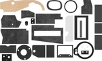 1967-72 Dodge Plymouth A-body; Heater Box Seal Set Kit; With Ac. Fixed Price $89.99.