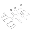 Genuine Mopar Load Floor Cover Assembly 5xk70dx9ae. Fixed Price $237.65.
